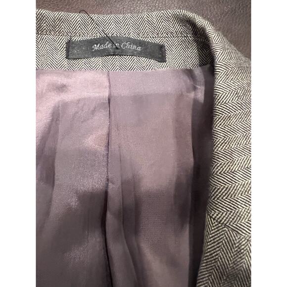 Ralph Lauren Mens Tweed Sport Coat 41 41R Plaid Jacket Blazer Wool Brown Tan - Picture 2 of 7